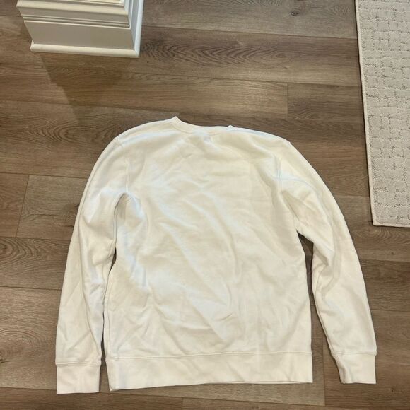 Kendra Scott Gems White and Yellow Logo Sweatshirt - Picture 4 of 4